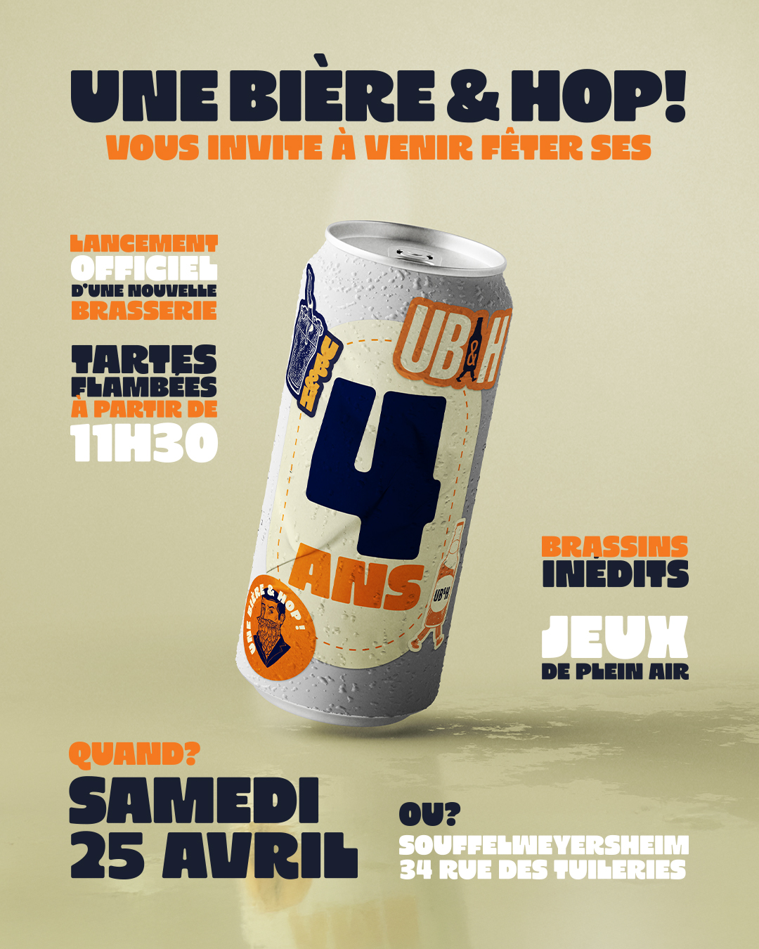 Une Bière et Hop 4 ans